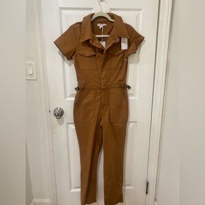 Good American Brown Jumpsuit